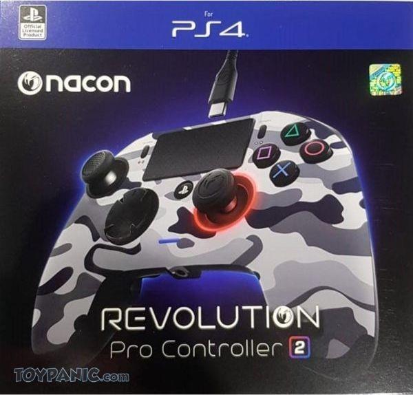 Ps4 Nacon Revolution Pro Controller 2 Special Colour Camo Grey Only Myr478 00 With 2x Panic Point