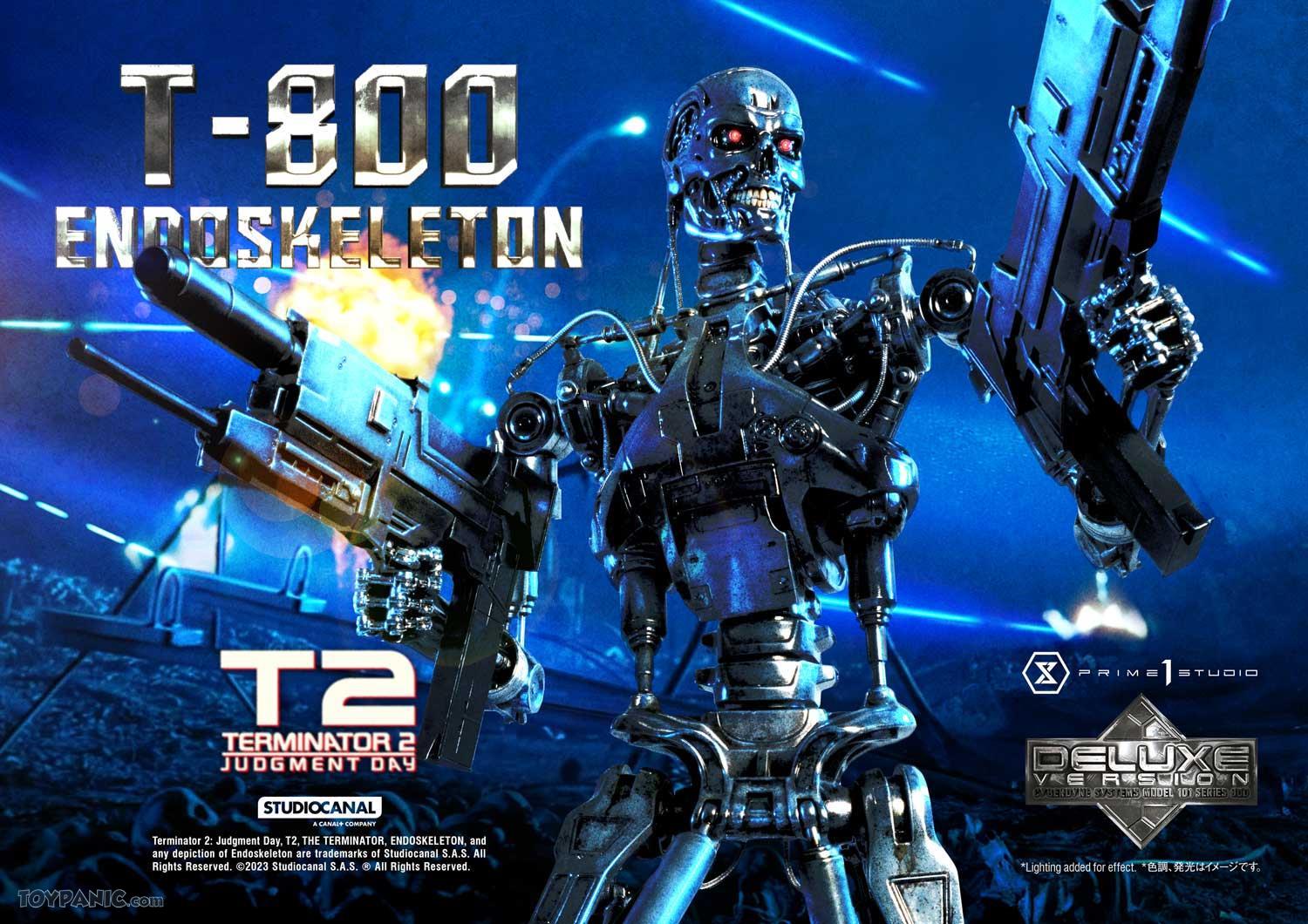 Terminator 2: Judgment Day Museum Masterline T-800 Endoskeleton 1/3 Scale  Statue