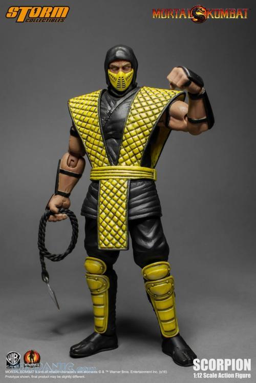 Kano 1:12 Scale Figure, Mortal Kombat
