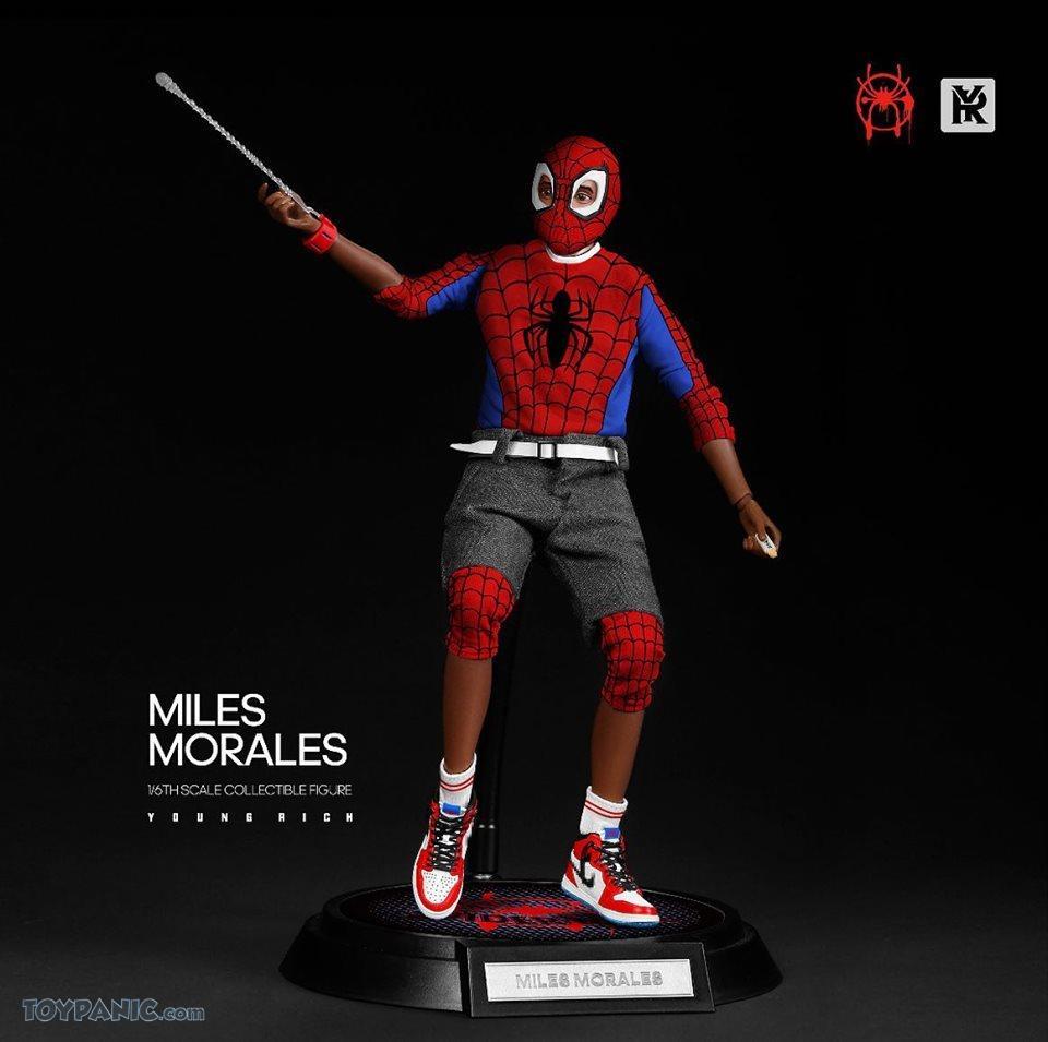 spider man into the spider verse miles morales toy