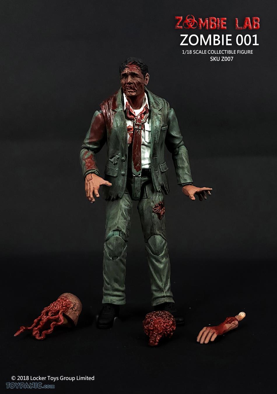 zombie lab locker toys