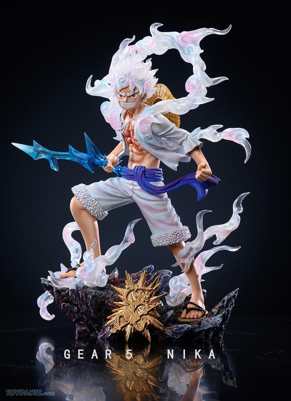 LUFFY GEAR 5 SUN GOD NIKA ACTION FIGURE - ONE PIECE (code 2)