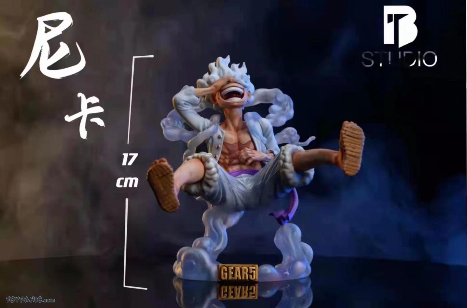 LUFFY GEAR 5 SUN GOD NIKA ACTION FIGURE - ONE PIECE (code 2)